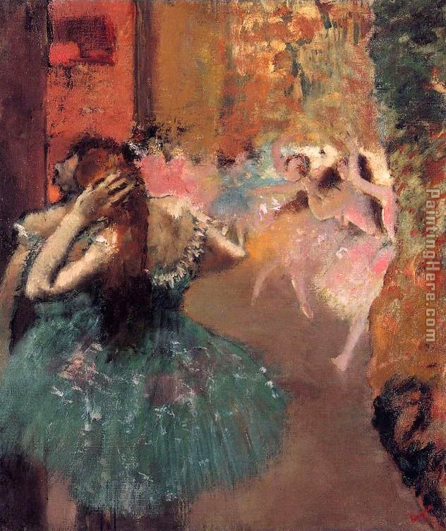 Ballet Scene II painting - Edgar Degas Ballet Scene II art painting